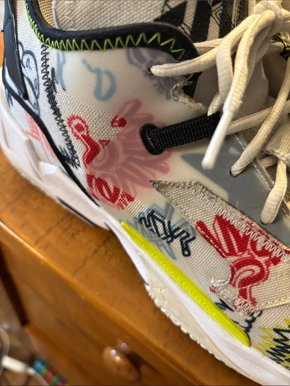 Nike Jordans Why Not Zer0.4 Multicolor Graffiti-Print Men’s Athletic Shoes